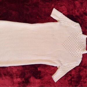 Truth Beige Ribbed Knitwear
